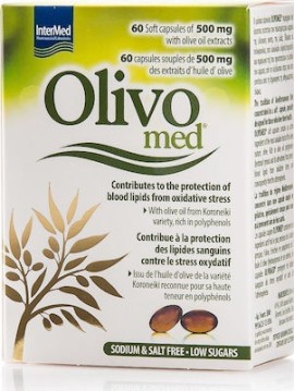 Intermed Olivomed Συμπλήρωμα Διατροφής για την Προστασία των Λιπιδίων του Αίματος απο το Οξειδωτικό Στρες 60caps