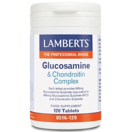 Lamberts Glucosamine & Chondroitin Complex Σύμπλεγμα Γλυκοσαμίνης, Χονδροϊτίνης 120 Tablets