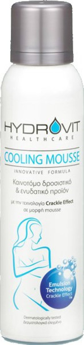 Hydrovit Cooling Mousse Καινοτόμο Δροσιστικό - Ενυδατικό Σπρέι, 150 ml