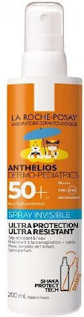 La Roche Posay Anthelios Dermo-Pediatrics UVMUNE 400 Διάφανο Παιδικό Αντηλιακό Σπρέι SPF50+ 200ml