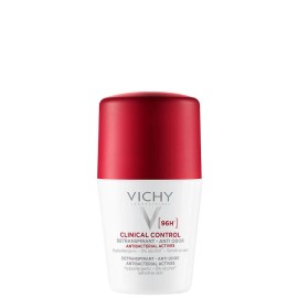 Vichy Clinical Control 96h Detranspirant Anti-Odor Deodorant Roll-on, Αποσμητικό για Ευαίσθητες Επιδερμίδες, 50ml