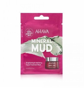 Ahava Mineral Mud Brightening & Hydrating Facial Treatment Mask Μάσκα Προσώπου με Λάσπη Νεκράς Θάλασσας 6ml