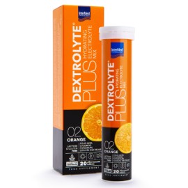 Intermed Dextrolyte Plus Hydrating Electrolyte Mix Orange 20eff.tabs