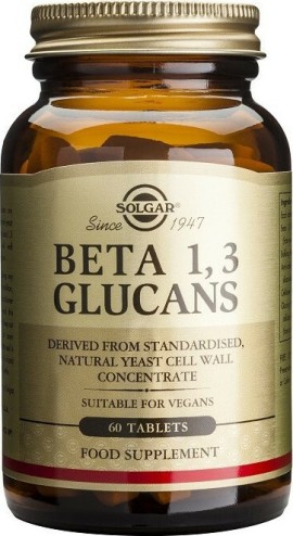 Solgar Beta 1,3 Glucans Συμπλήρωμα Διατροφής Για Ενίσχυση του Ανοσοποιητικού 60 Κάψουλες