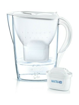 Brita Marella Cool Κανάτα Σερβιρίσματος Πλαστική White με 1 Ανταλλακτικό Φίλτρο Maxtra+ 2400ml