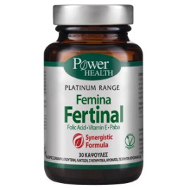 Power Health Femina Fertinal Συμπλήρωμα Διατροφής 30 Κάψουλες