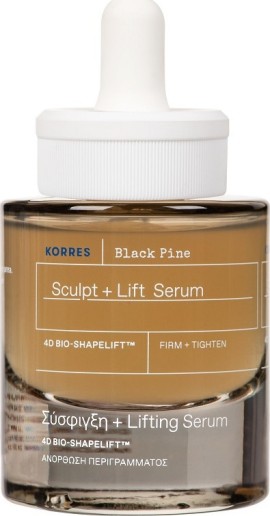 Korres Μαύρη Πεύκη 4D Serum Προσώπου για Σύσφιγξη & Lifting 30ml