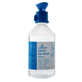 PharmaMediHelp Saline Eye Wash Φιάλη Πλύσης Ματιών με Φυσιολογικό Ορό 500ml