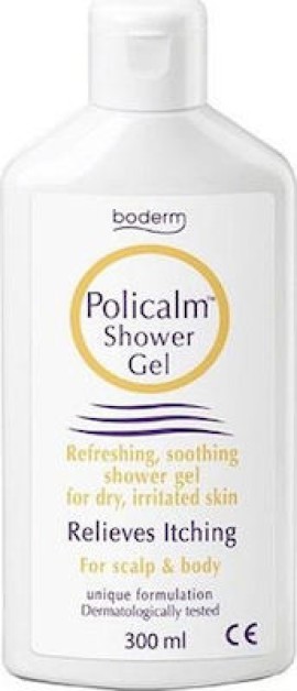 Boderm Knesicalm Shower Gel Απαλυντικό Αφρόλουτρο Για Την Αντιμετώπιση Του Κνησμού Στο Σώμα & Στο Κεφάλι 300ml