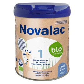 Novalac Bio 1 Γάλα Σε Σκόνη για Βρέφη 0-6m 800g