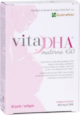 Uga VitaDHA Materna 450 Συμπλήρωμα Διατροφής Πριν και Κατά Την Διάρκεια της Εγκυμοσύνης 30softgels