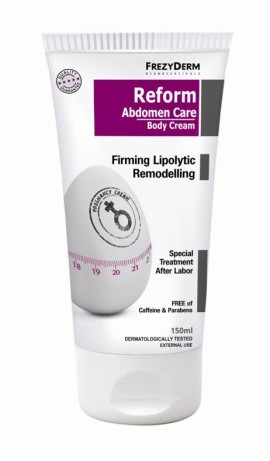 Frezyderm Reform Abdomen Body Cream Συσφικτική Κρέμα Σώματος Για Αποκατάσταση Μετά Τον Τοκετό 150ml