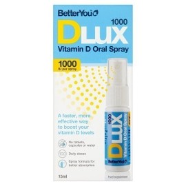 Better You DLUX 1000iu D3 Υπογλώσσιο Spray 15ml (100 Ψεκασμοί)