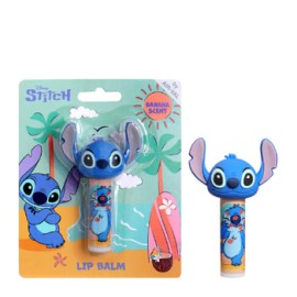 Air Val Stitch Lip Balm with 3D Cap Μπανάνα 8ml