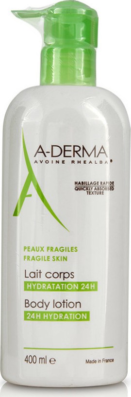 A-Derma 24h Hydration Body Lotion 400ml