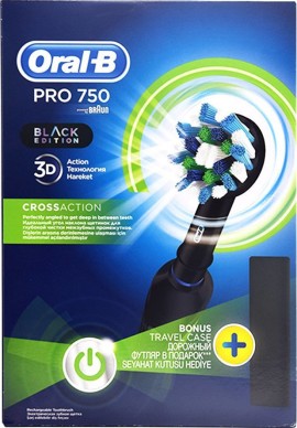 Oral-B Professional Care PRO 1 750 Cross Action Ηλεκτρική Οδοντ. +Θήκη Ταξιδίου Limited Edition