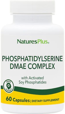 Natures Plus Phosphatidylserine DMAE Complex with Activated Soy Phosphatides 60 κάψουλες