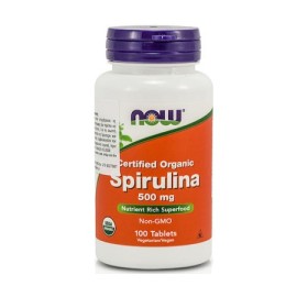 Now Spirulina 500 mg 100 tabs