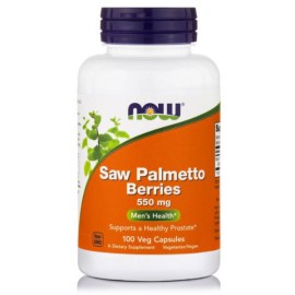 Now Foods Saw Palmetto Berries 550mg 100veg.caps