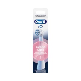 Oral-B iO Gentle Care Ανταλλακτικές Κεφαλές Ηλεκτρικής Οδοντόβουρτσας 2τεμ