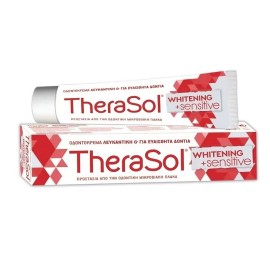 Therasol Toothpaste Whitening Sensitive,Λευκαντική Οδοντόκρεμα Για Ευαίσθητα Δόντια 75ml