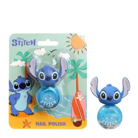 Air-Val Disney Stitch Nail Polish with 3D Glitter Blue 8ml