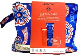 Apivita Bee Sun Safe Hydra Fresh Αντηλιακή Ενυδατική Κρέμα-Gel Προσώπου Spf50, 50ml & After Sun Δροσιστική & Καταπραϋντική Κρέμα-Gel για Πρόσωπο & Σώμα 100ml