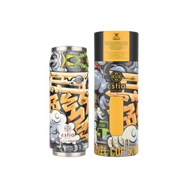 Estia Ανοξείδωτος Θερμός Travel Cup Save The Aegean 500ml Graffiti Rhythm 01-22655