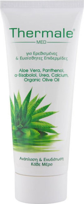 Thermale Aloe Vera Αναπλαστική & Ενυδατική Κρέμα για Ερεθισμένες & Ευαίσθητες Επιδερμίδες 200ml