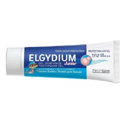 Elgydium Junior Bubble Οδοντόκρεμα για Παιδιά με γεύση Τσιχλόφουσκας 7 εως 12 ετών 50ml