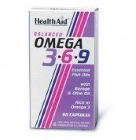 Health Aid Balanced Omega 3 6 9 Ιχθυέλαιο 60 μαλακές κάψουλες