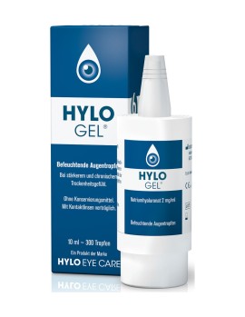 Ursapharm Hylo Gel Οφθαλμικές Σταγόνες με Υαλουρονικό Οξύ για Ξηροφθαλμία 10ml
