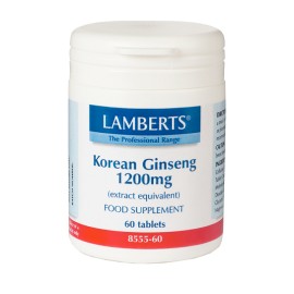 Lamberts Korean Ginseng 1200mg, 60 ταμπλέτες