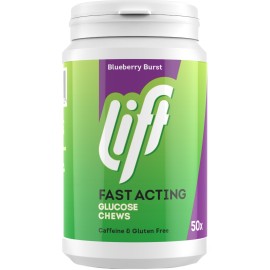 Gluco Lift Fast Acting Glucose Chews με Γεύση Blueberry Burst 50tabs
