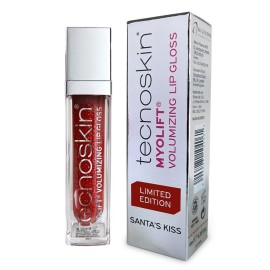 Tecnoskin Myolift Volumizing Αντιρυτιδικό Lip Gloss Με Πεπτίδια & Υαλουρονικό, Santas Kiss 6ml