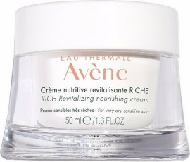 Avene Creme Nutritive Revitalisante Riche Κρέμα Προσώπου Θρέψης - Αναζωογόνησης Πλούσιας Υφής 50ml