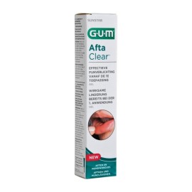 Gum Afta Clear Gel Τζελ τοπικής εφαρμογής για τη θεραπεία των Αφθών, 10ml