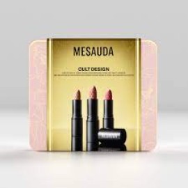 Mesauda Milano Christmas Kit Cult Design(Σετ με τρία Κραγιόν της σείρας Cult Matte)