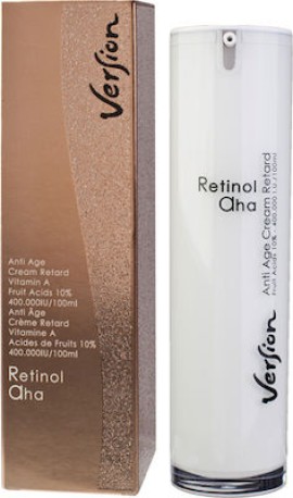 Version Retinol AHA Λευκαντική Θεραπεία Βαθιάς Δράσης για Επανόρθωση & Αναδόμηση 50ml