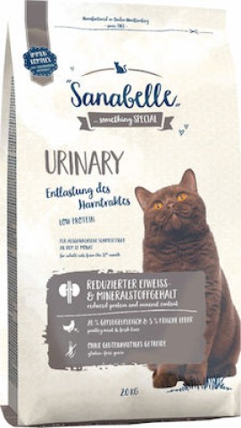 Sanabelle Urinary Ξηρά Τροφή για Ενήλικες Γάτες με Ευαίσθητο Ουροποιητικό με Πουλερικά 2kg Bosch Petfood Concepts