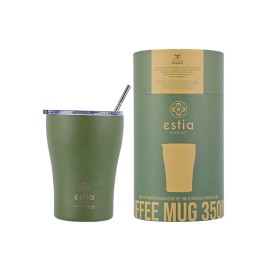 Estia Θερμός Ανοξείδωτος Coffee Mug Save The Aegean 350ml Forest Spirit 01-13813