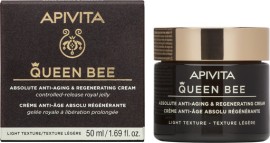 Apivita Queen Bee Κρέμα Απόλυτης Αντιγήρανσης + Αναγέννησης Ελαφριά Υφή 50ml