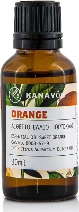 Kanavos Αιθέριο Έλαιο Πορτοκάλι 30ml