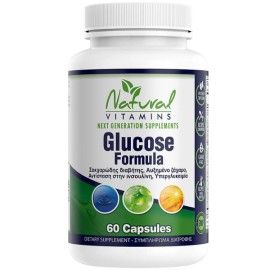 Natural Vitamins Glucose Formula 60caps