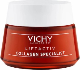 Vichy Liftactiv Collagen Specialist 24ωρη Κρέμα Προσώπου για Αντιγήρανση, Σύσφιξη & Ανάπλαση 50ml