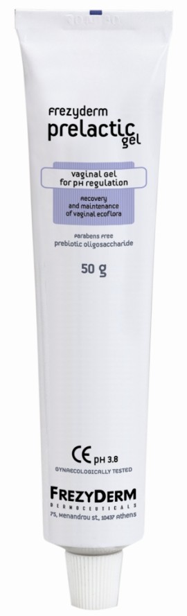 Frezyderm Prelactic Gel Ρύθμισης Κολπικού pH 50ml