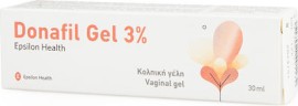 Epsilon Health Donafil 3% Gel Κολπική Γέλη Ενυδάτωσης με Αλόη 30ml