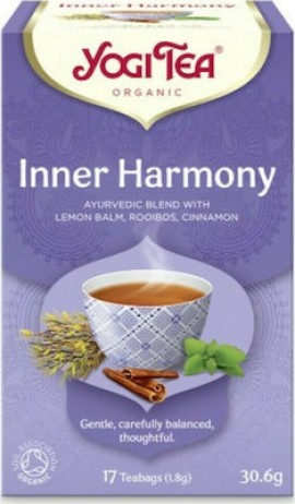 Yogi Tea Κόκκινο Τσάι Βιολογικό Inner Harmony 17 Φακελάκια 30.6gr