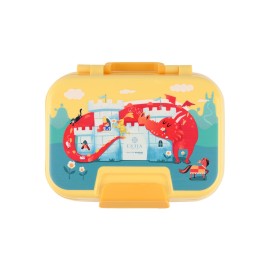 Estia Παιδικό Φαγητοδοχείο Save The Aegean 1030ml 2 Επιπέδων Fortress Dragon 01-33552
