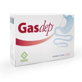 Erbozeta GasDep Συμπλήρωμα Διατροφής με Φυτικά Εκχυλίσματα, Πεπτικά Ένζυμα και Προβιοτικά 45 caps
